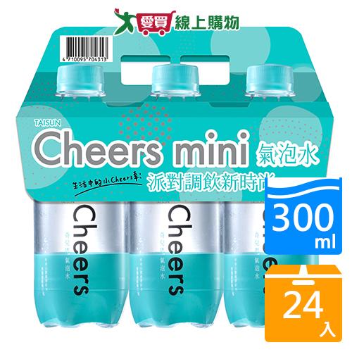 Cheers氣泡水300ML x24入/箱【愛買】