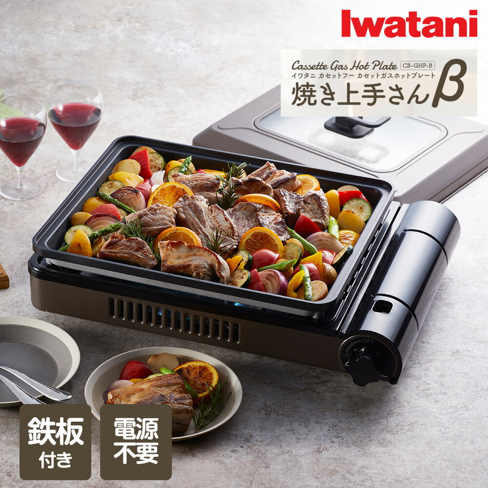 免運 日本製 新款 IWATANI 岩谷 CB-GHP-B 卡式瓦斯爐 卡式爐 附烤盤 燒肉盤 燒烤爐