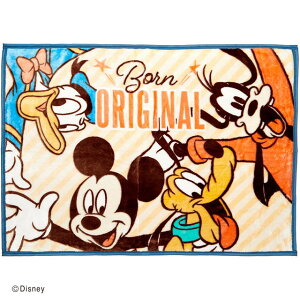 【震撼精品百貨】Micky Mouse_米奇/米妮 ~日本Disney迪士尼 米奇披肩毛毯 70x100cm(家族)*74151