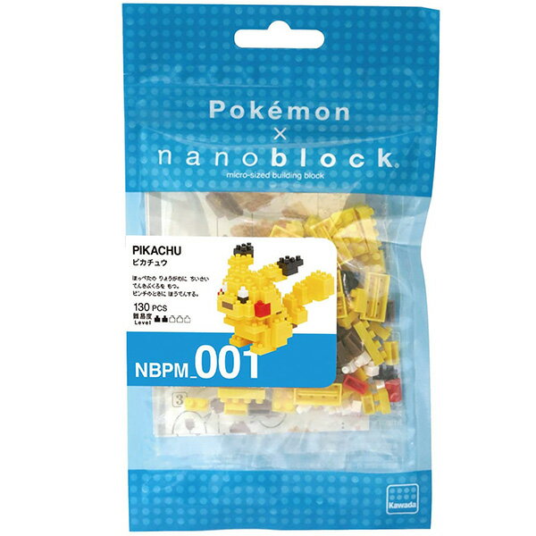 【全館95折】寶可夢 皮卡丘 樂高積木 迷你積木 神奇寶貝 NBPM-001 日本正品 該該貝比日本精品 2