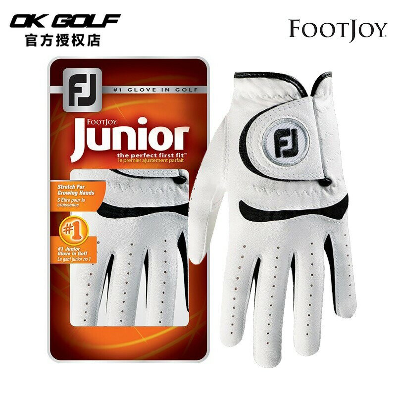 Footjoy高爾夫手套兒童 JUNIOR兒童高爾夫手套FJ青少年手套單只