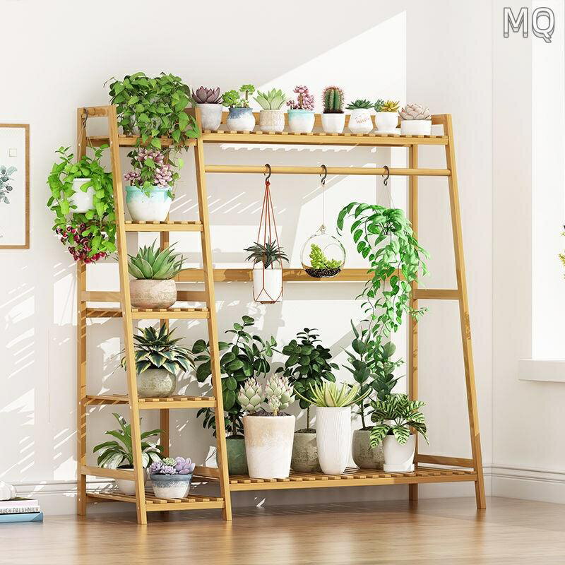 全新 楠竹 植物架 盆栽架 花盆掛架 花架陽臺掛式 爬藤架 花架 落地 花盆架 實木花架 多肉架 盆栽掛架 園藝花架 多