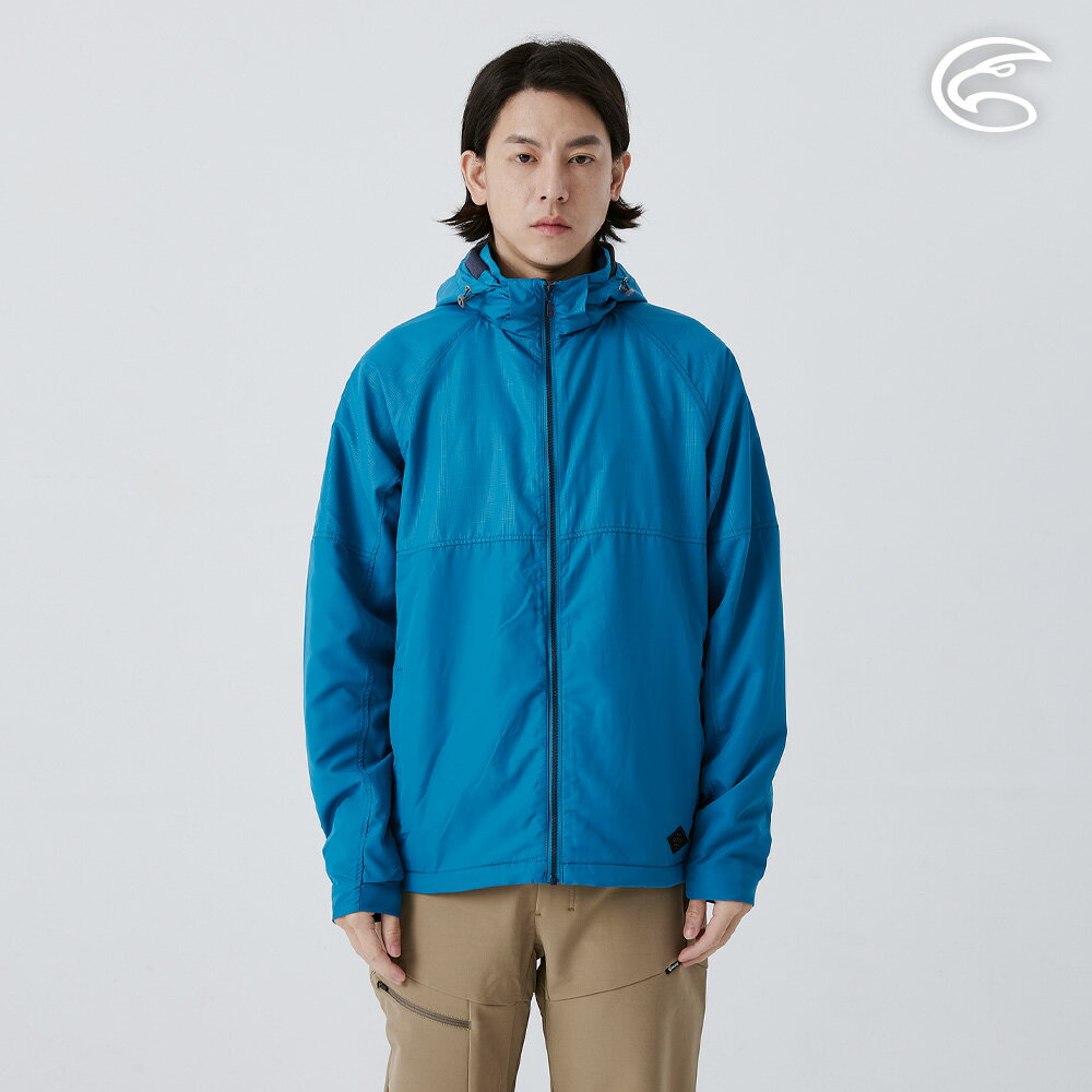 ADISI 男天鵝絨超撥水抗風保暖可拆帽外套 AJ2421074 (S-3XL)｜防潑水 防風 磨毛 快乾