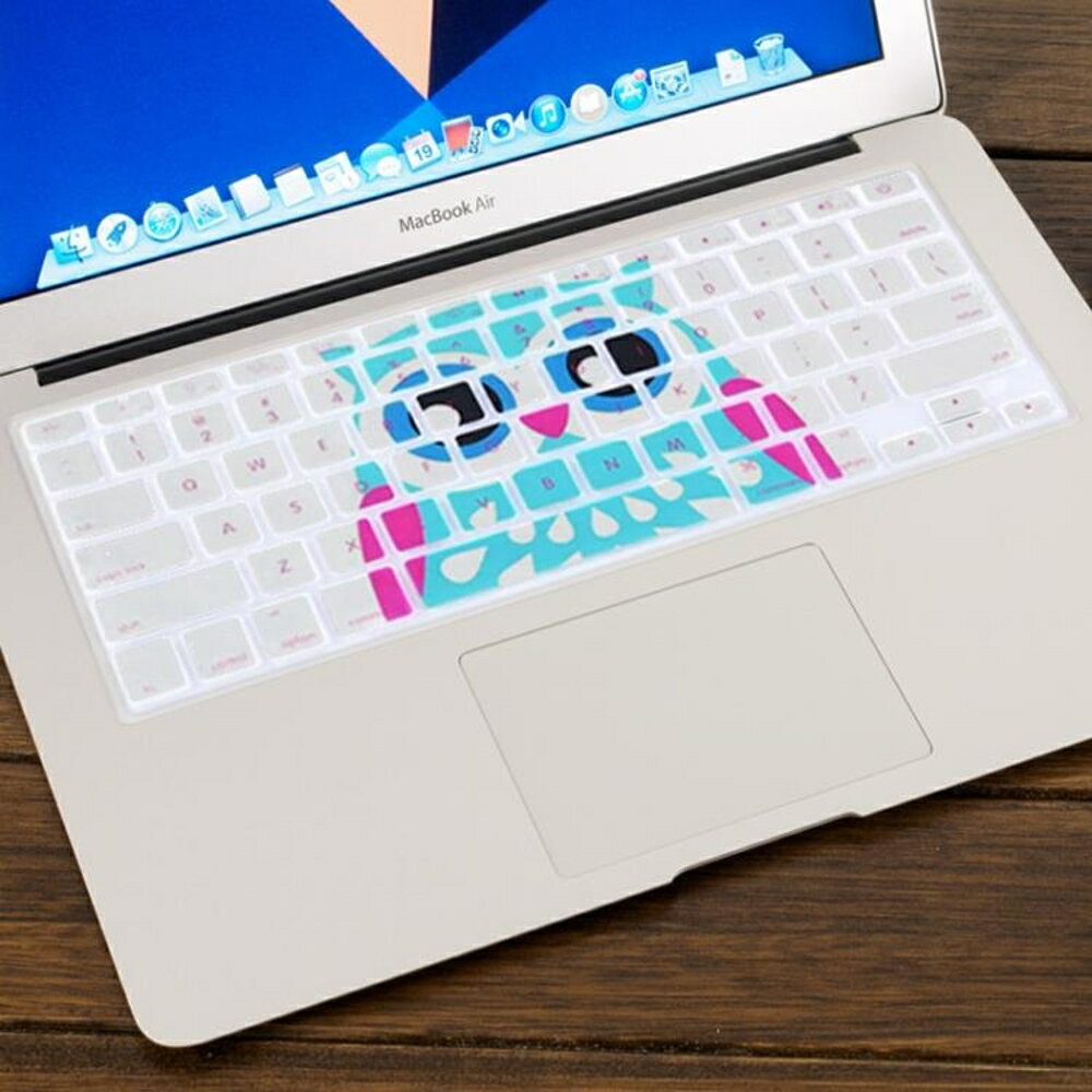 蘋果筆電鍵盤膜保護膜矽膠TPU彩膜MacBook