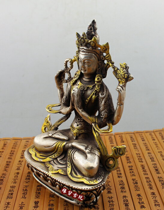 古董品 古銅製 鍍金 尼泊爾 仏像 坐像 精密彫刻 密宗 密教 賞物 擺件