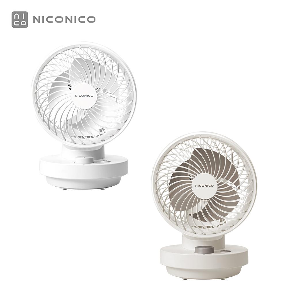 【兩入超值組 限量特價】NICONICO NI-GS2506 7吋易拆式陀螺循環扇/循環風扇/風扇/電風扇