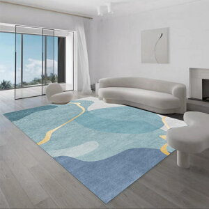 【滿388出貨】茶幾毯抽象簡約現代北歐輕奢幾何素色客廳臥室地毯
