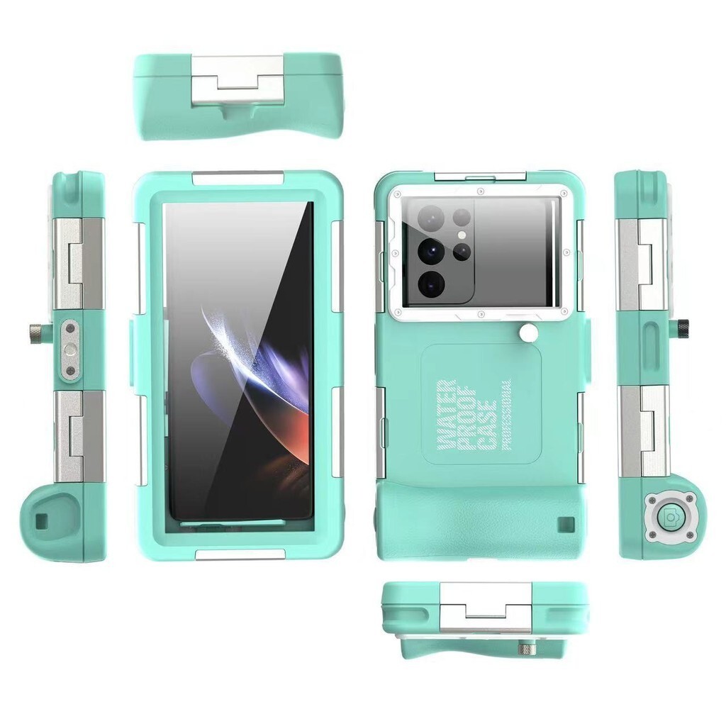 Shellbox升級版 可觸屏 專業級 防水手機殼 潛水殼 海底15米 潛水手機殼 6.9英寸 通用 防水袋 全包