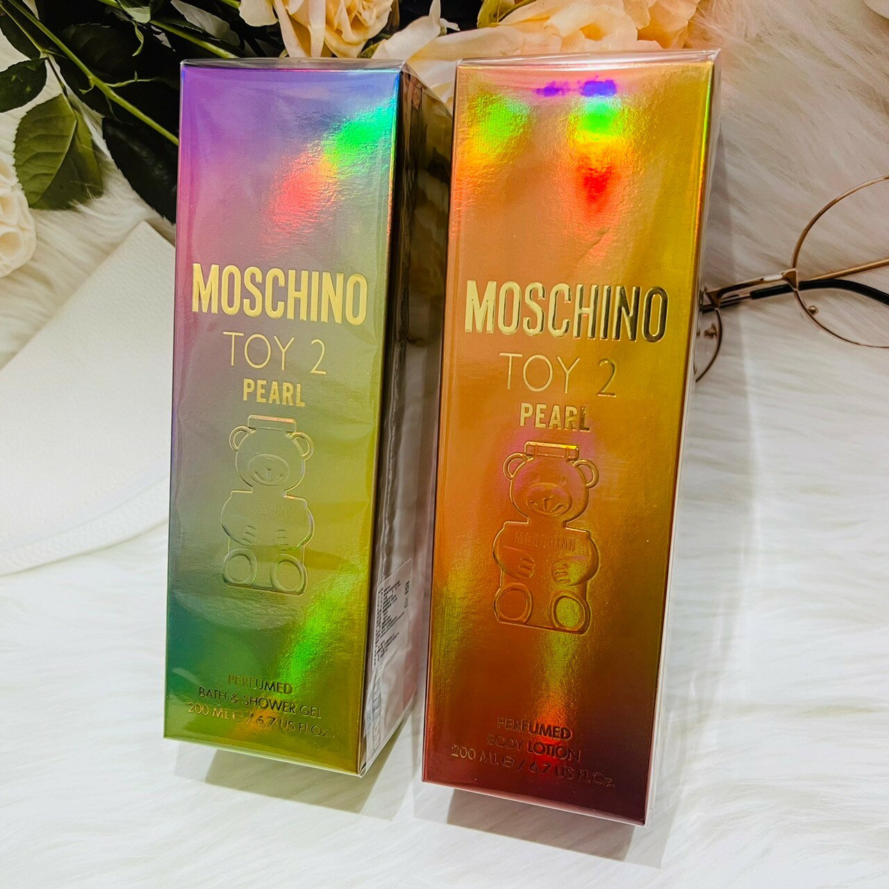 MOSCHINO TOY2 珍珠熊 女性香體乳 女性香浴凝露 200ml 兩款供選 身體乳 沐浴露