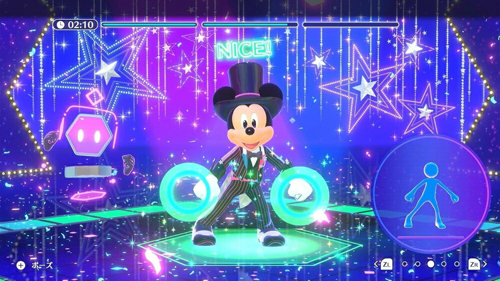 【御玩家】[預購12/11發售] NS Switch 迪士尼美妙健身 運動 中文版 7