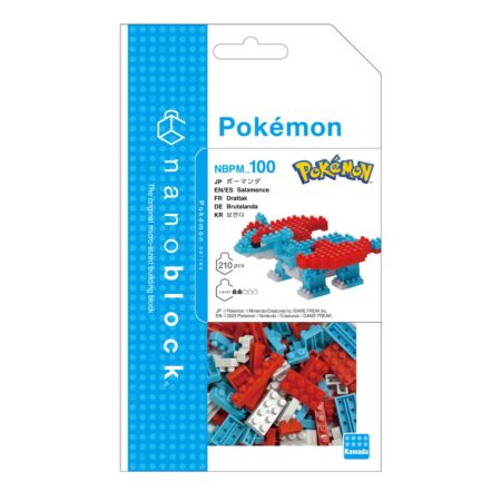 《Nanoblock 迷你積木》寶可夢 NBPM_100 暴飛龍 東喬精品百貨