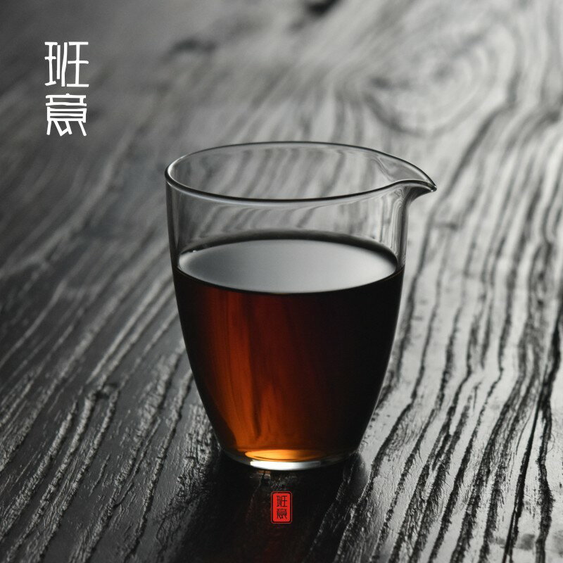 無由公道杯出口品質玻璃茶海透明耐熱日式功夫茶具分茶器勻杯