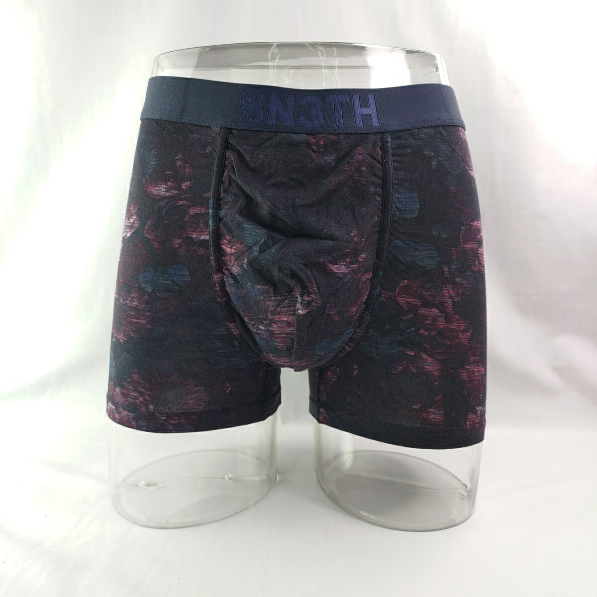 BN3TH 加拿大專櫃品牌 天絲 3D立體囊袋內褲 M211021A021 經典短版 花卉油彩【iSport愛運動】