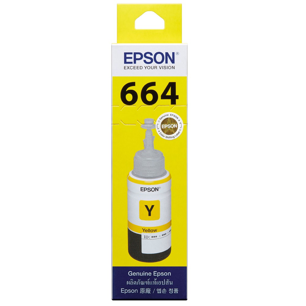 EPSON T664400 T664/664/T6644 原廠黃色墨水