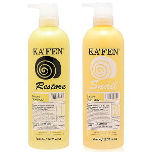 KAFEN-還原酸蛋白系列 蝸牛極致洗髮精/護髮素 (760ml)『STYLISH MONITOR』D230098