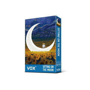 VOX - 當梵谷走進畫裡系列~ 坐在月亮上 SITTING ON THE MOON 520片拼圖 VE500-26