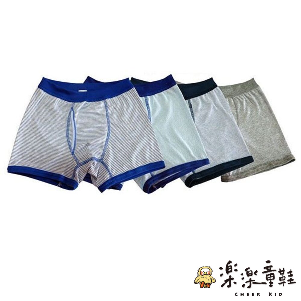 台灣製男大童青少年四角內褲-一組4入 - 四角內褲 內褲 四角褲 男童內褲 青少年內褲 台灣製