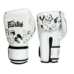 『VENUM旗艦館』Fairtex 8oz 健身房拳擊手套~重擊打沙袋拳套~個性化改裝-白色塗層 BGV14