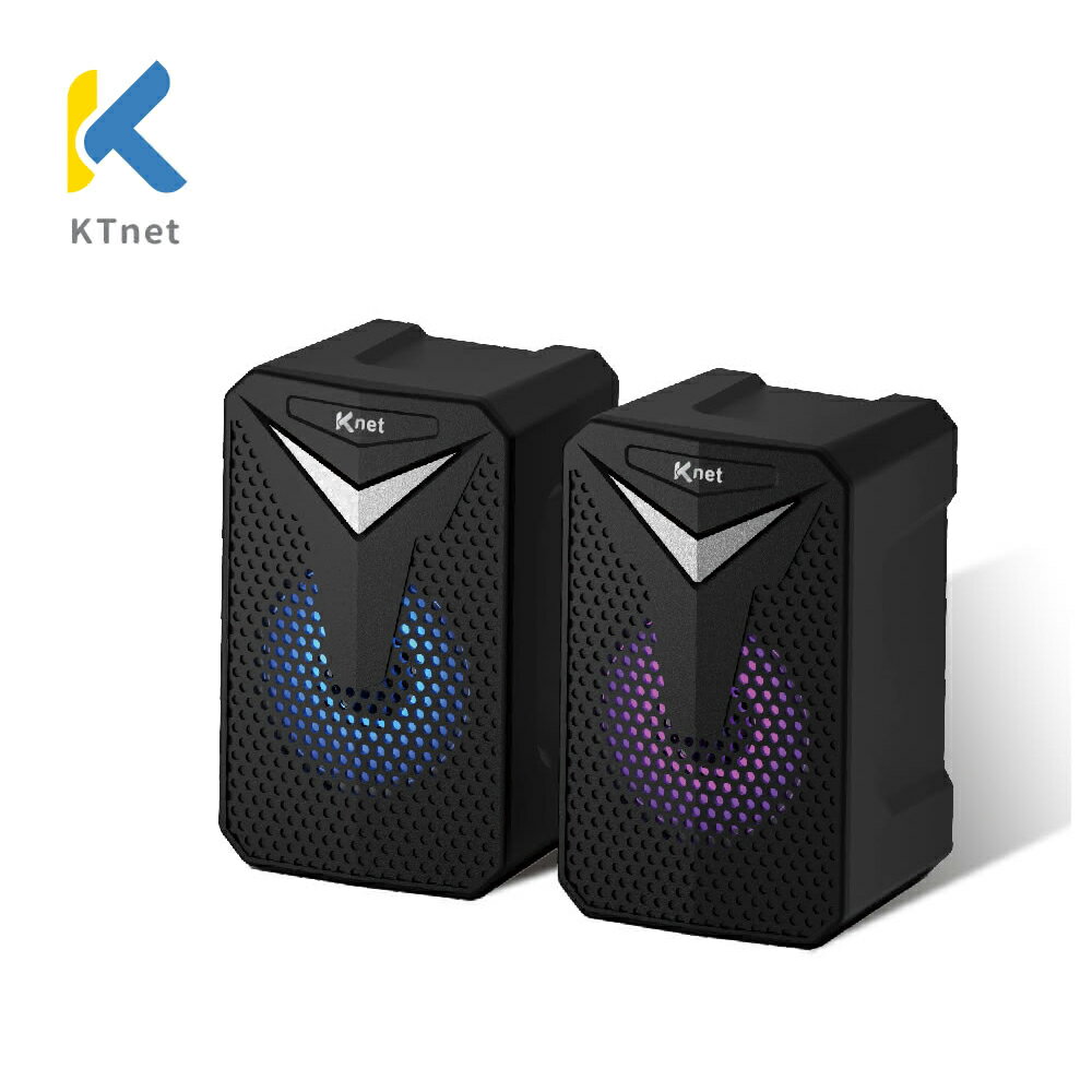 【KTNET】Q71 LED彩漾RGB多媒體 USB喇叭【三井3C】