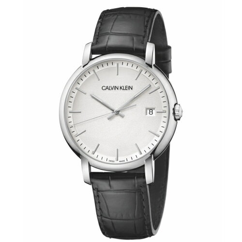 送禮首選★Calvin Klein CK 紳士簡約皮帶腕錶(K9H211C6)43mm 附提袋【全館滿額折價★APP下單點數4倍送】線上購買享 實體門市同步服務