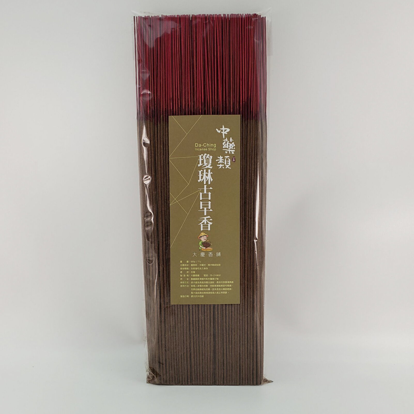 立香  瓊琳古早香 (一尺三) 台灣製造 天然 安全 環保