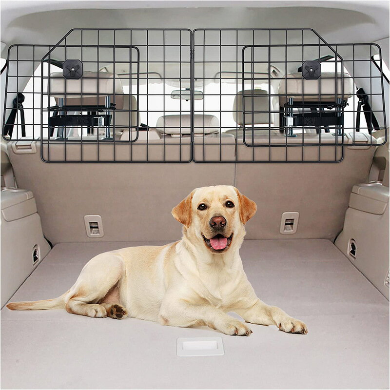汽車可折疊隔離網寵物車用防護欄後備箱圍欄Dog Barrier for Suv