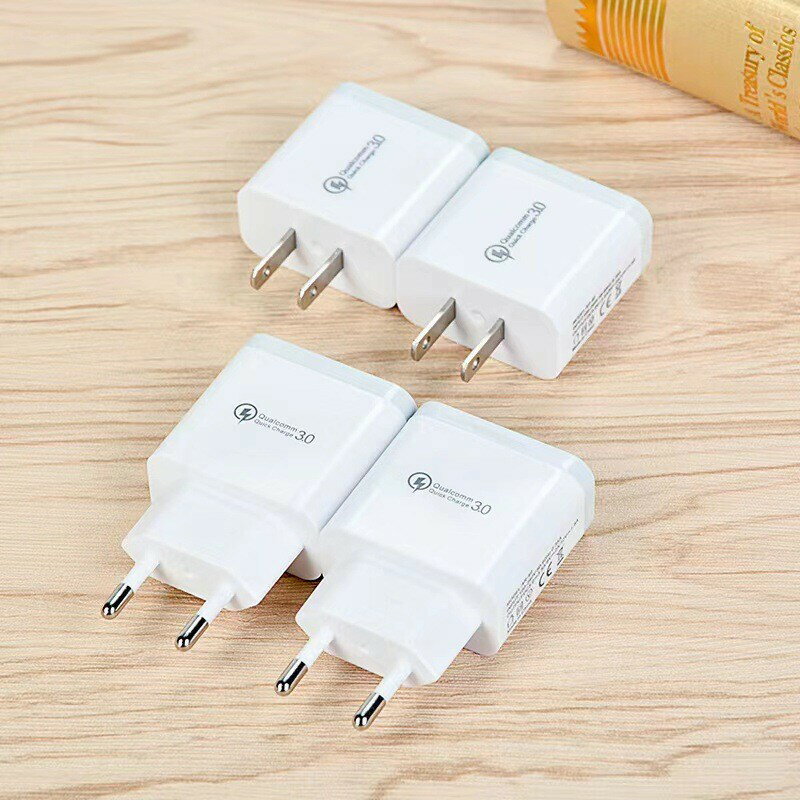 QC3.0快充適用小米6安卓智慧手機充電器 5V3A手機USB充電頭【宜家良品百貨】