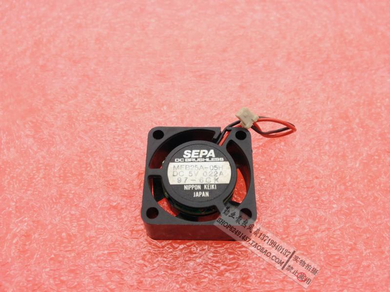 SEPA 2510精密散熱風扇MFB25A-05 5V 0.20A 微型硬碟靜音超小風扇