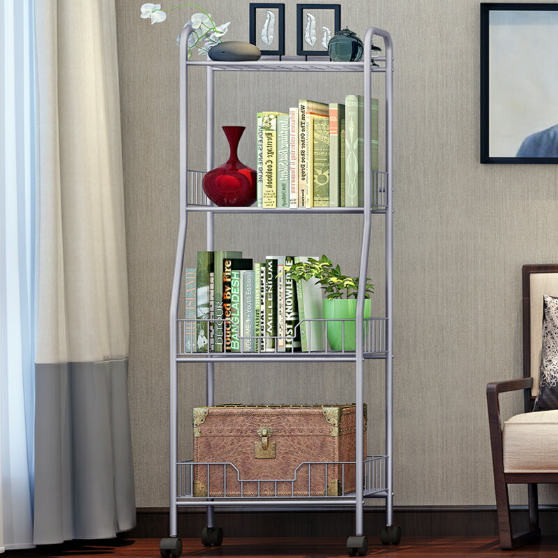 廚房置物架收納神器落地多層架蔬菜微波爐烤箱儲物鍋架子家用客廳 2