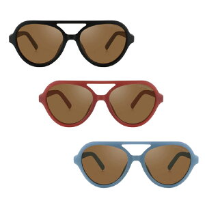 Grech&Co. 飛行員太陽眼鏡(多款可選)0~6歲|彈性鏡架|偏光太陽眼鏡|寶寶太陽眼鏡|兒童太陽眼鏡