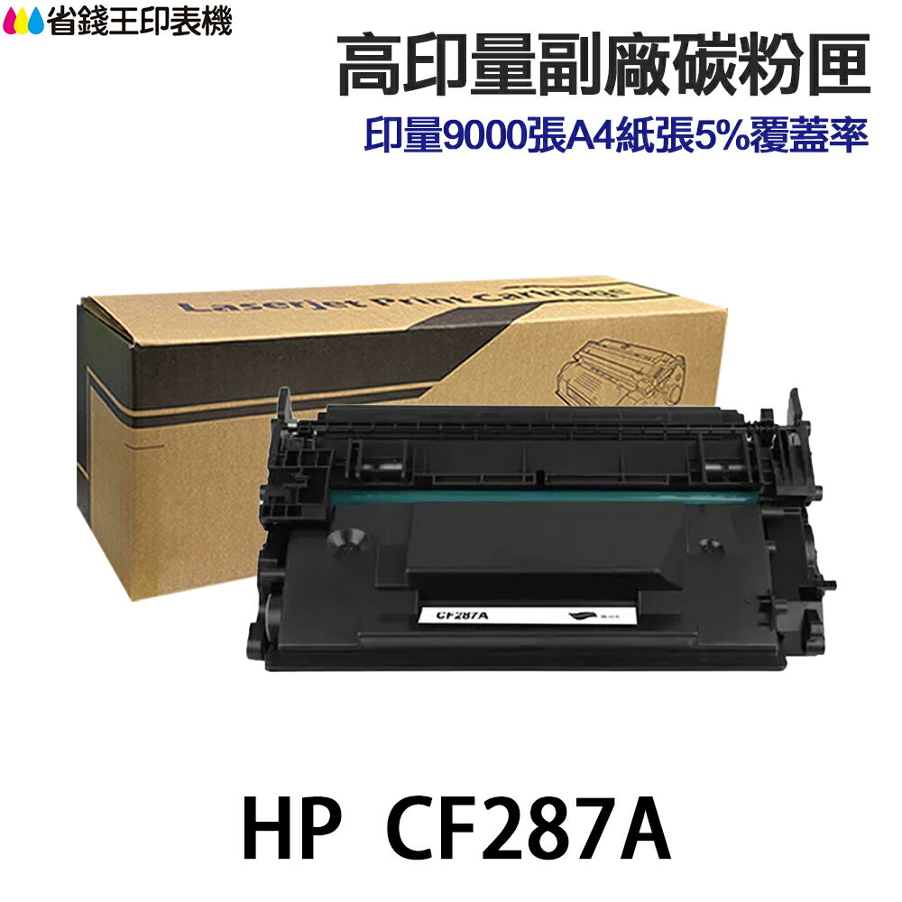 HP CF287A CF287X 高印量副廠碳粉匣 87A 87X 適用《 M506dn M527dn 》
