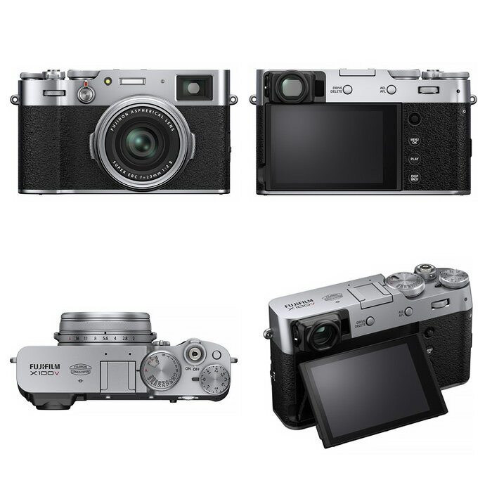 Fujifilm X-100V 黑色公司貨樂福數位(銀/黑) | 樂福數位直營店| 樂天