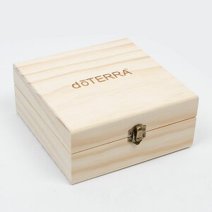 精油收納盒 多特瑞doterra精油純實木收納木盒25格精油收納盒 木盒子存儲箱 【CM9179】