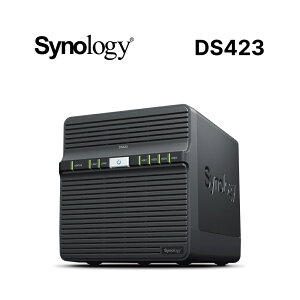 【hd數位3c】Synology DS423【4Bay】Realtek RTD1619B 四核1.4GHz/2GB/G-LAN*2/U3*2【下標前請先詢問 有無庫存】