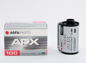 [享樂攝影]愛克發 Agfa APX 100 黑白負片 B&W 黑白底片 德國原廠盒裝36張 華山光華 LOMO
