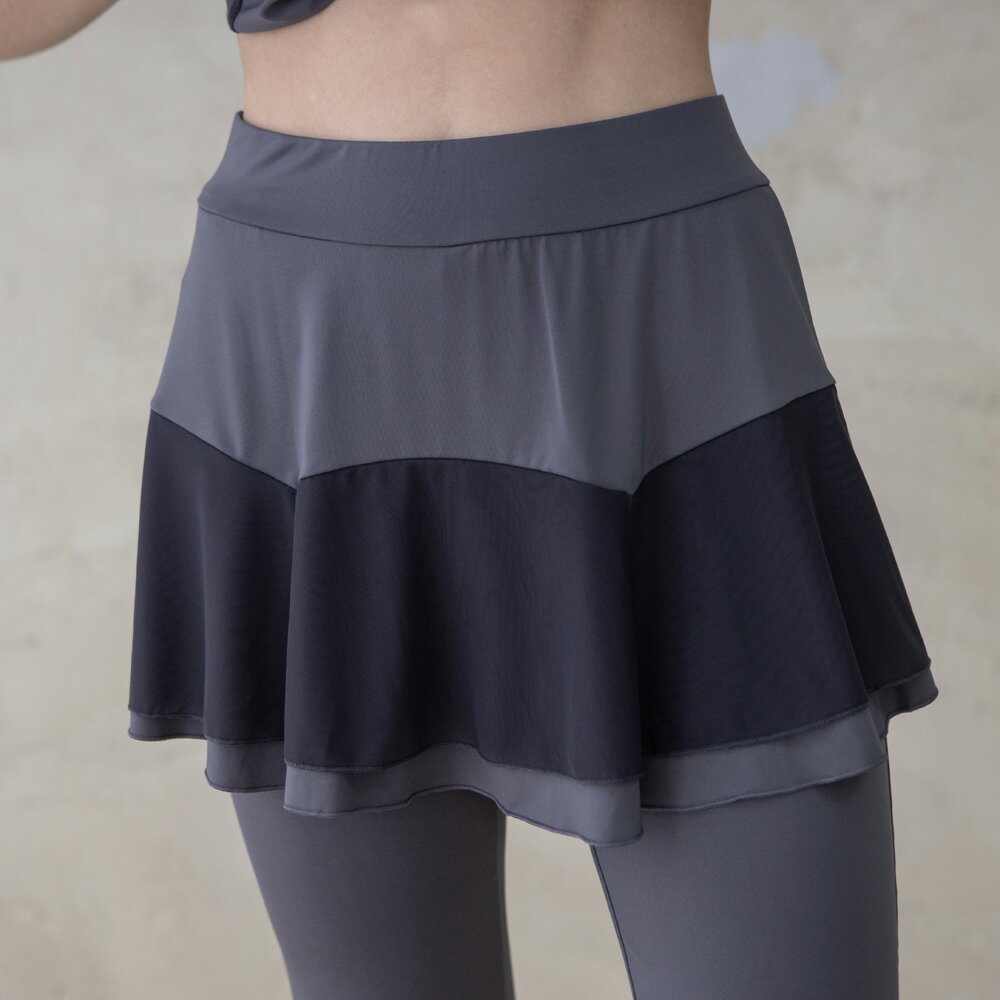 DansNA 假兩件式長褲裙【DAN24001】 2