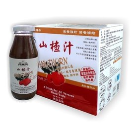 九龍齋 山楂汁 360ml/瓶，6入/盒