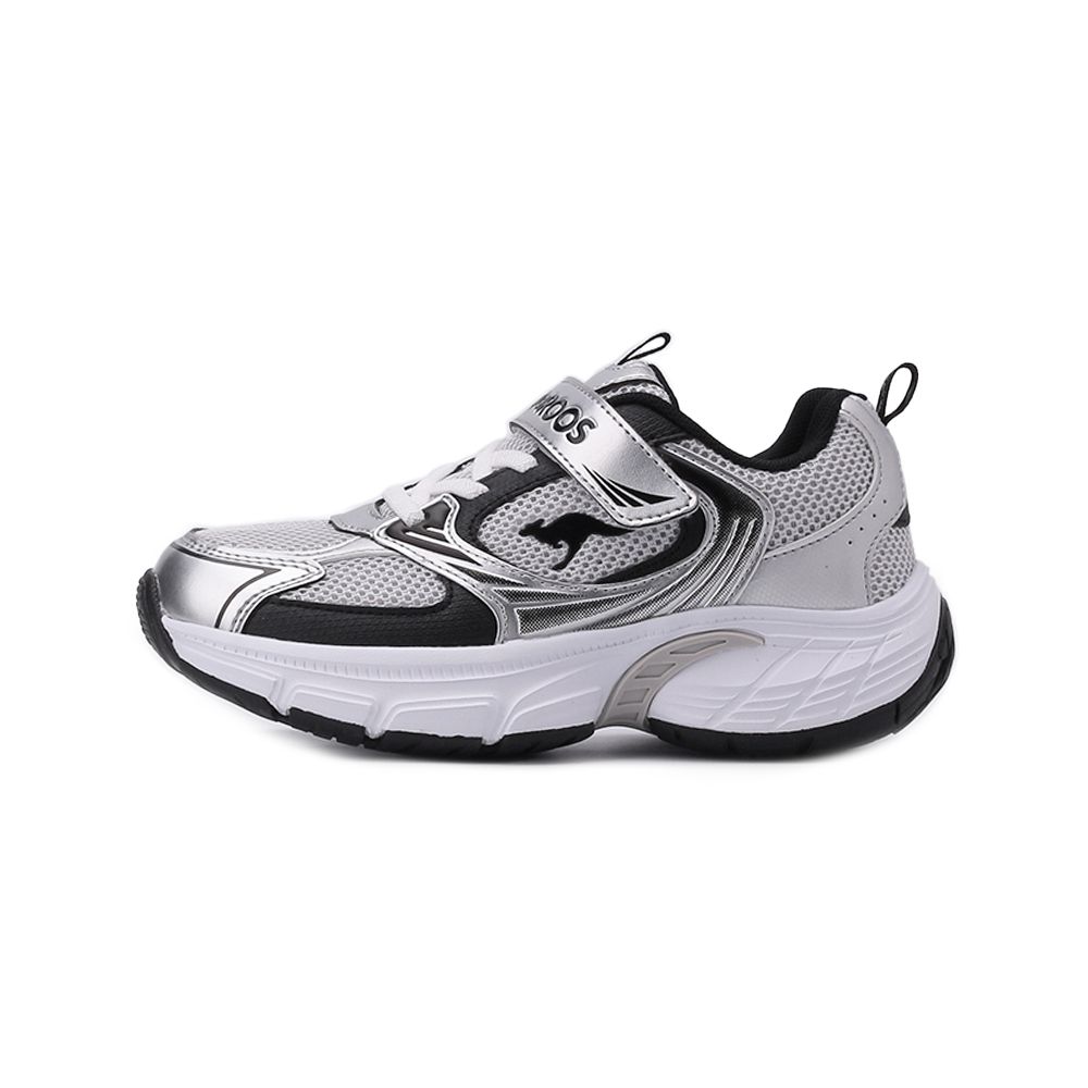 KANGAROOS RUNSKY 千禧復古跑鞋 銀白 KK52109 中大童鞋