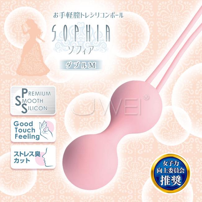「送280ml潤滑液」日本原裝進口NPG．SOPHIA索菲亞 凱格爾訓練縮陰球-雙球(M)