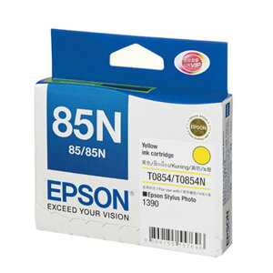 【跨店享22%點數回饋+滿萬加碼抽獎】EPSON 原廠黃色墨水匣 T122400 (85N) 適用 Stylus Photo 1390