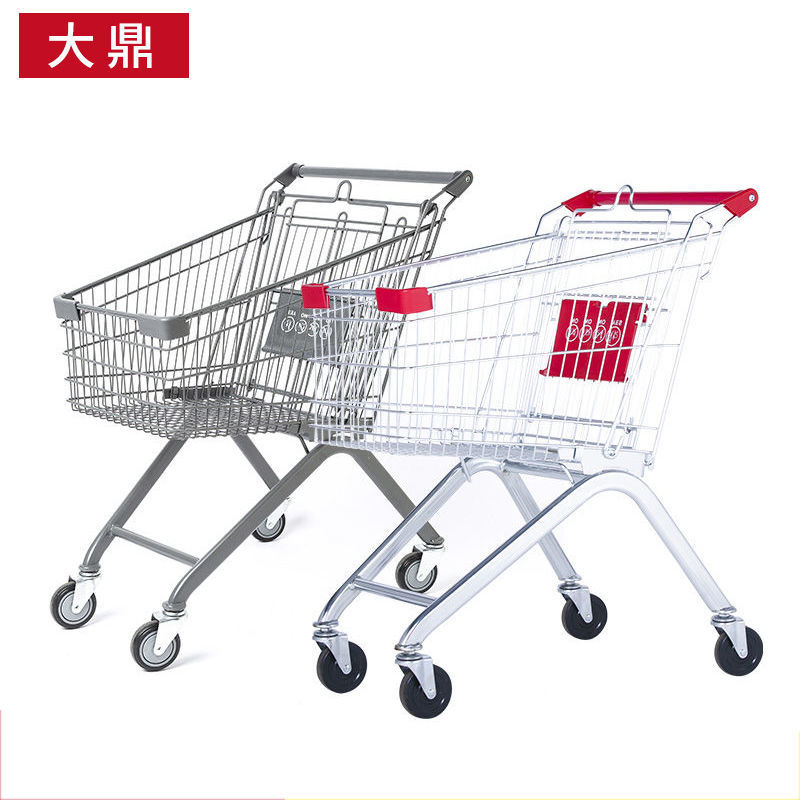 公司貨 超低價 超市購物車商場手推車大潤發家用網紅小型推車大號買菜車兒童可坐 快速發貨
