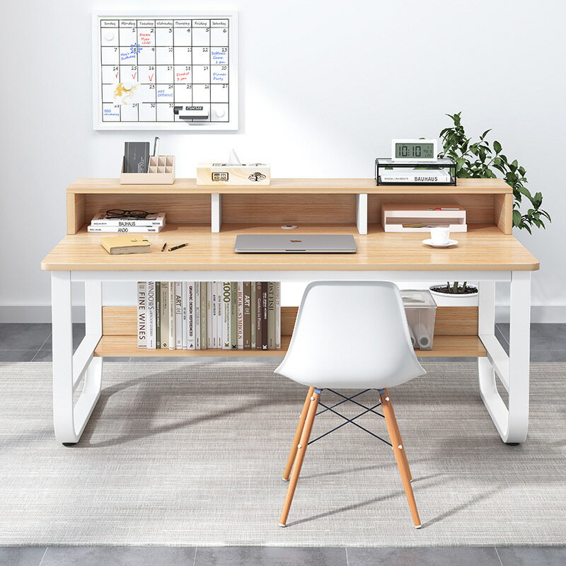 辦公桌電腦臺式桌家用租房臥室簡易書桌簡約學生單人學習寫字桌子