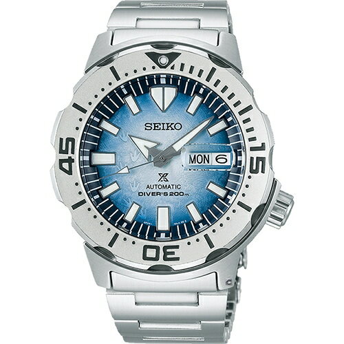 SEIKO 精工錶 Prospex 愛海洋 南極企鵝 200米潛水機械錶 4R36-11C0H(SRPG57K1)-42mm-藍面鋼帶【刷卡回饋 分期0利率】【APP下單22%點數回饋】
