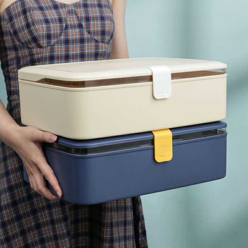 證件 收納包 家用 a4文件收納盒 家庭重要整理箱證書袋盒子桌面神器