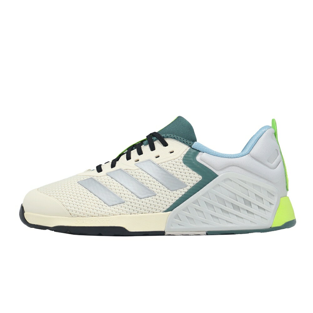 adidas 訓練鞋 Dropset 3 Trainer 男鞋 米白 銀 健身 透氣 運動鞋 愛迪達 JR1762