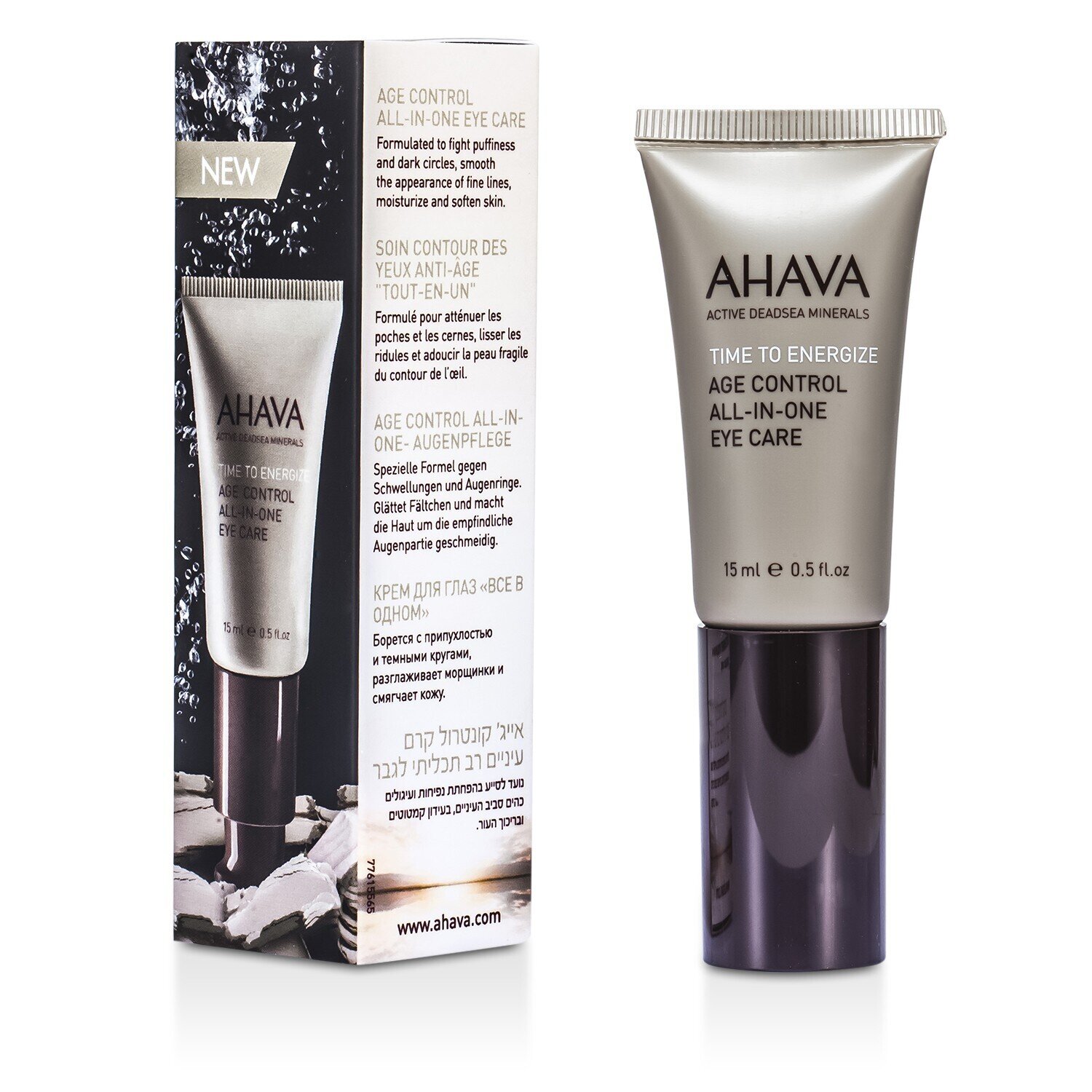 愛海珍泥 Ahava - 男性活膚保濕眼霜Time To Energize Age Control All In One Eye Care