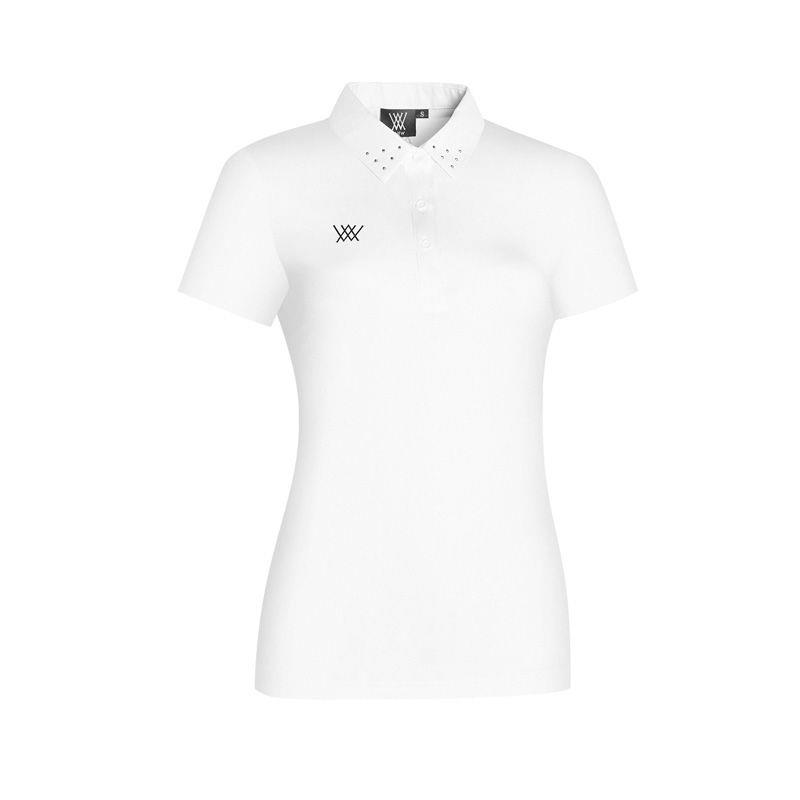 『促銷』 夏季高爾夫球衣服女裝短袖T恤修身透氣運動高爾夫球衣女GOLF上衣
