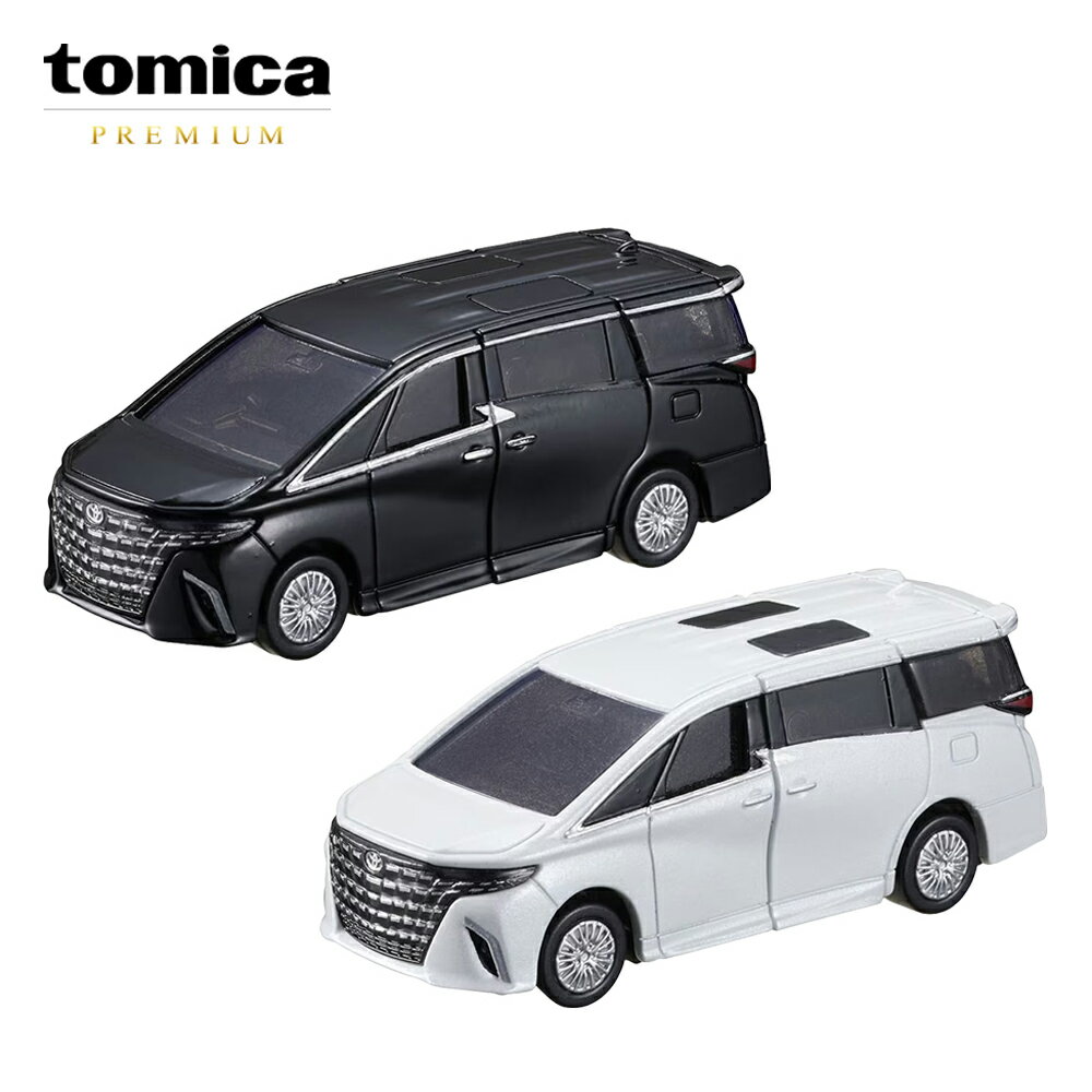 【日本正版】兩款一組 TOMICA PREMIUM 43 豐田 ALPHARD Toyota 玩具車 多美小汽車 - 955757