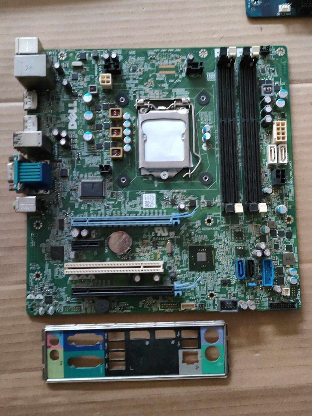 T20 戴爾 Dell 工作站 主機板 1150針 四代平臺 原裝擋板 實物圖 測試完好 正常使用 成色佳