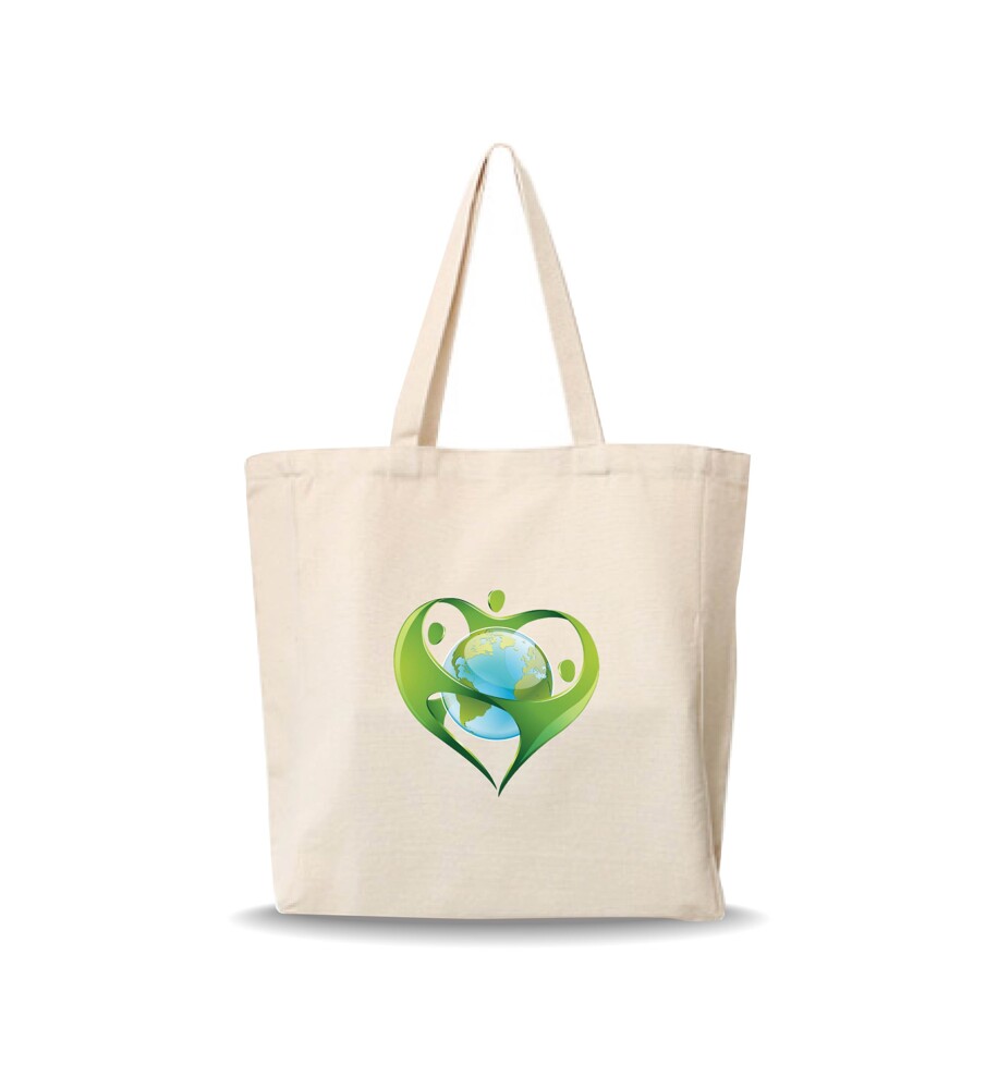 【攜手用愛護地球】單肩環保購物袋
